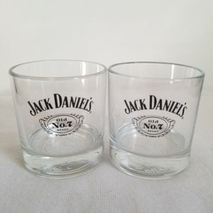 Jack Daniels Old No 7 Rocks Whiskey Glasses